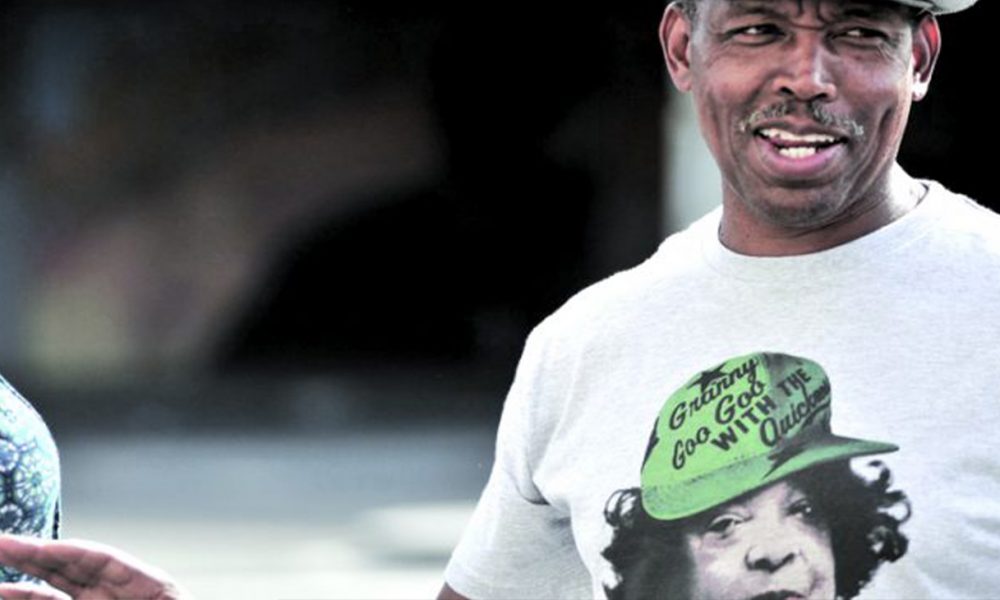 James Copes wearing one of his iconic T-shirts. (Photo by: Clifford Williams.)