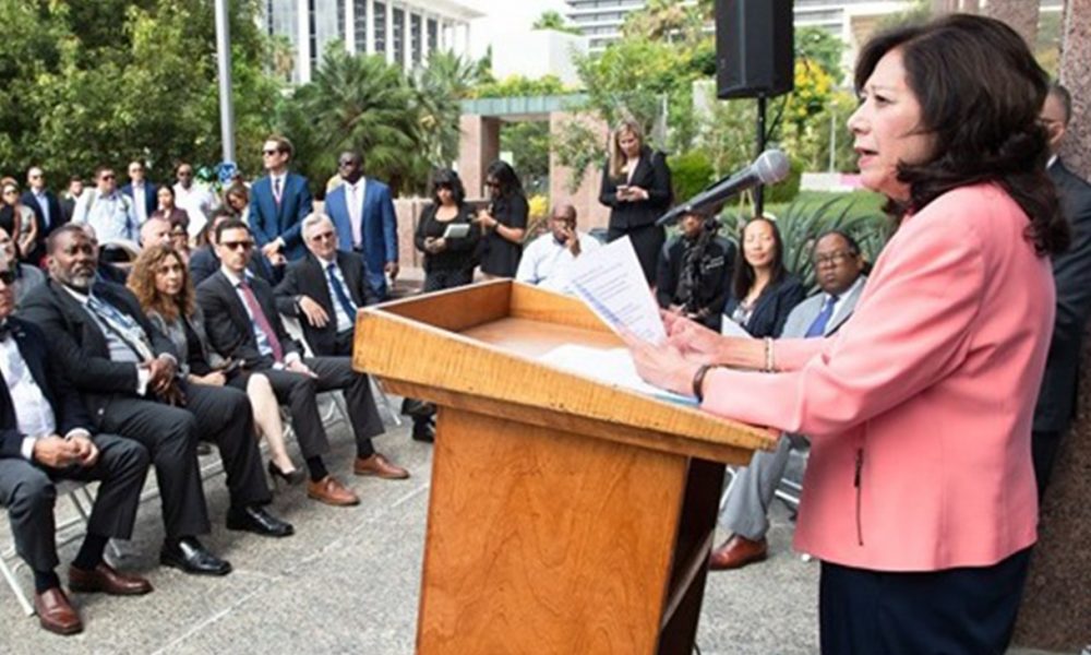 Supervisor Hilda Solis (Photo by: wavenewspapers.com)