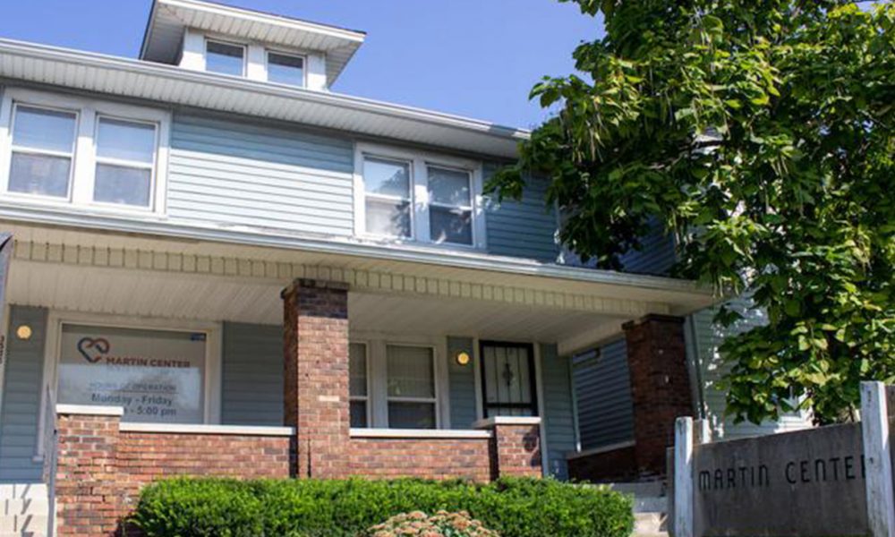 The Martin Center Sickle Cell Initiative, 3545 N. College Ave., sits in what used to be a duplex. The center, which provides support for people who have sickle cell disease, is celebrating its 50th anniversary this year. (Photo by: Tyler Fenwick)