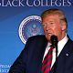 President Trump addresses the 2019 National Historically Black Colleges and Universities Conference in D.C. on Sept. 10. (Photo by: washingtoninformer.com)