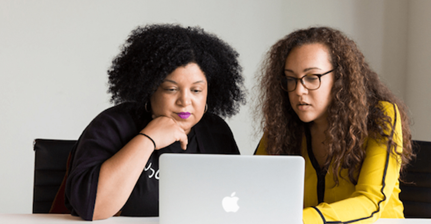 #WOCInTechChat founders Christina Morillo (left) and Stephanie Morillo (Courtesy of DiversityInc)