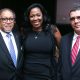 “We are delighted to celebrate this year’s honorees,” said NNPA Chair and Houston Forward Times Publisher Karen Carter Richards (center). Pictured with NNPA President and CEO, Dr. Benjamin F. Chavis Jr. (left) and Cuban Ambassador to the United States, José Ramón Cabañas (right).