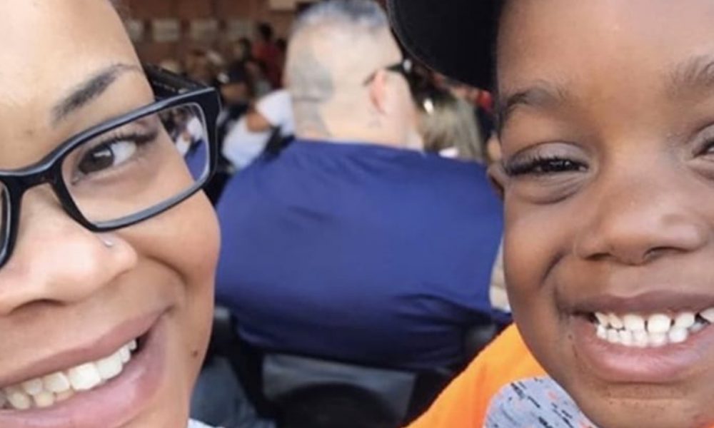 Atatiana Jefferson and child (Photo Credit: Twitter)