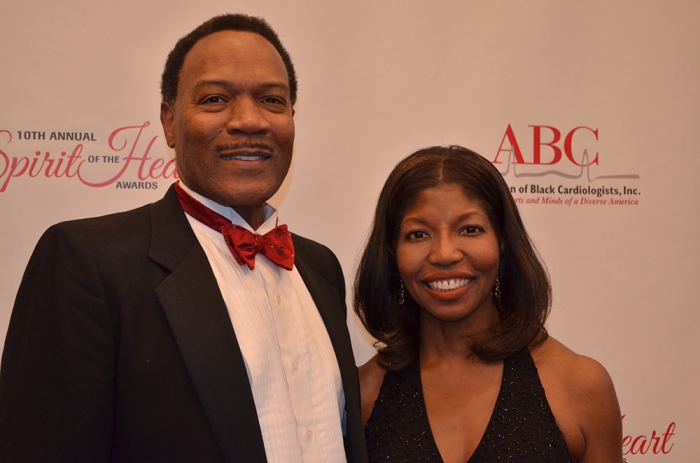 ABC president John M. Fontaine MD, MBA (l) poses with ABC Board Chair Cheryl Pegus, MD, MPH(Photo by: Amanda Scurlock | L.A. Sentinel)
