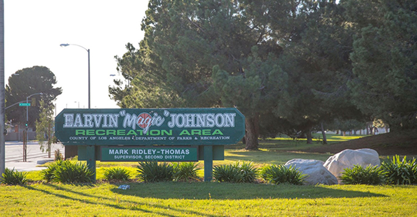 Earvin "Magic" Johnson Recreation Area (Photo by: wavenewspapers.com)