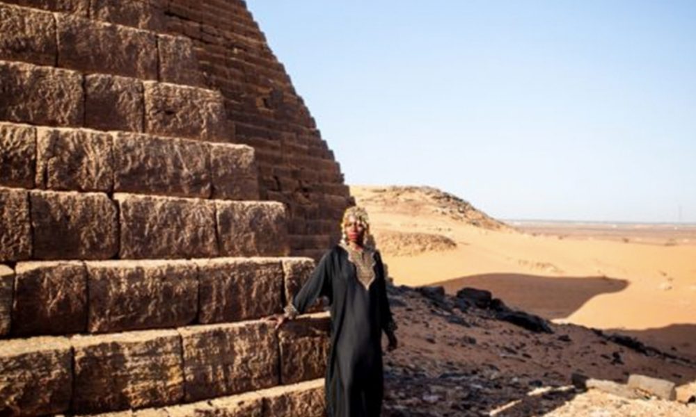 Jessica Nabongo in Sudan.Elkhair Balla (Photo: Instagram - @thecatchmeifyoucan)