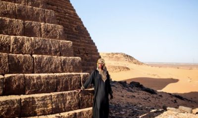 Jessica Nabongo in Sudan.Elkhair Balla (Photo: Instagram - @thecatchmeifyoucan)
