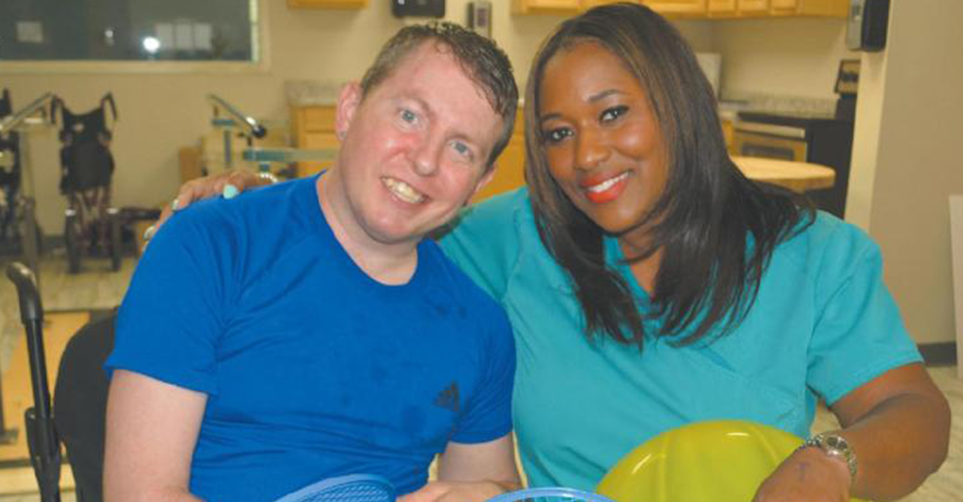Kimberly Tate and Phillip Allison. (Photo by: www.indianapolisrecorder.com)