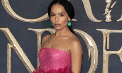 Zoe Kravitz attends the UK premiere of Fantastic Beasts: The Crimes of Grindelwald at Leicester Square in London on Nov. 13, 2018. (Photo credit: Bang Media)