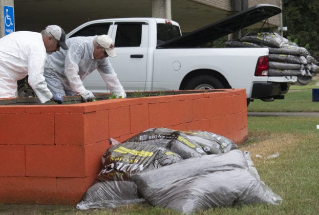 The TVA Afternoon of Service brought improvements inside and outside to Riverview K-8. (Photo by: Karanja Ajanaku)