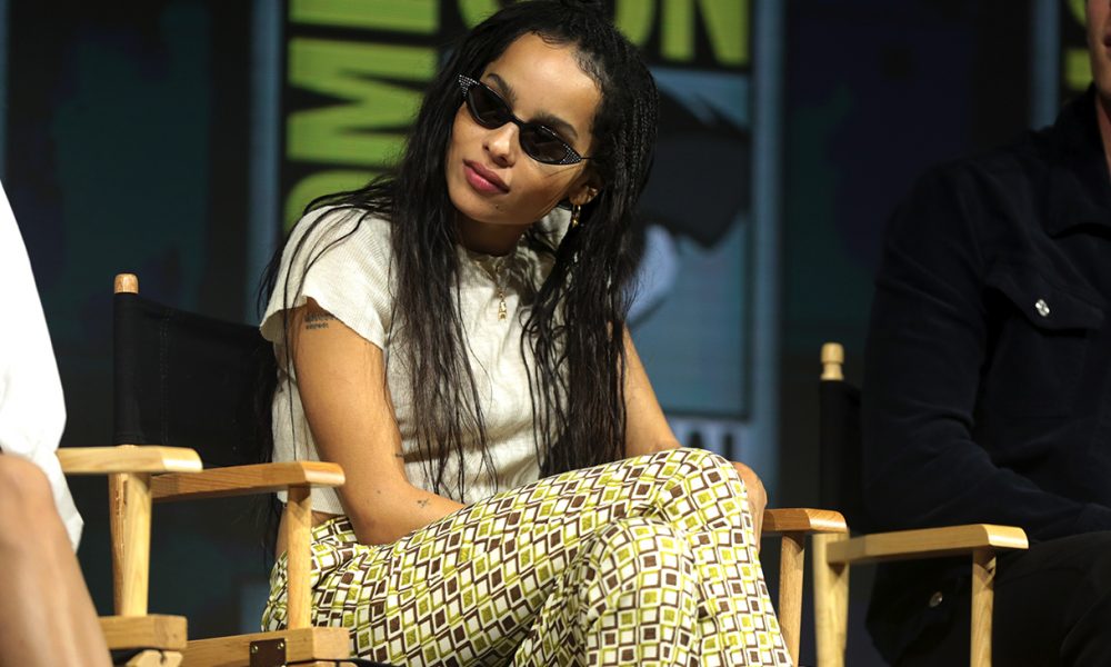 Zoë Kravitz speaking at the 2018 San Diego Comic Con International, for "Fantastic Beasts: The Crimes of Grindelwald", at the San Diego Convention Center in San Diego, California. (Photo: Gage Skidmore / Wikimedia Commons)