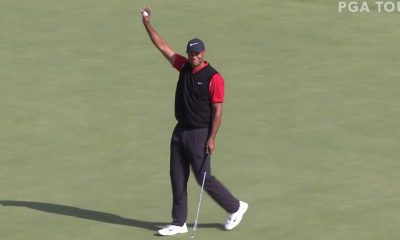 43-year-old Tiger Woods captures the Zozo Championship in Japan. (Photo: pgatour.com / video capture)