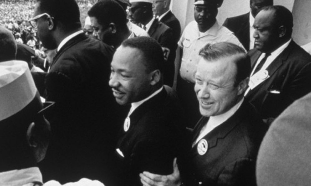 1965 — Doctor Martin Luther King Jr. and Walter Reuther, President of the UAW and the March on Washington