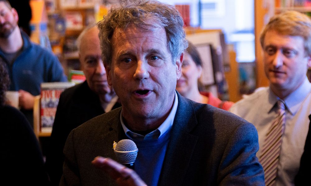 U.S. Senator Sherrod Brown (D-Ohio) (Photo: Marc Nozell from Merrimack, New Hampshire, USA /Wikimedia Commons)