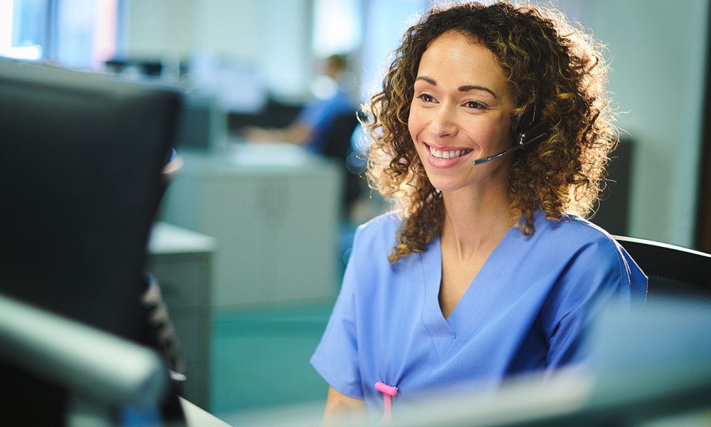 For easy access to a doctor for urgent care visits without leaving home, use online care from a telephone or mobile device, notes Dr. Joseph Cacchione, the executive vice president of Clinical and Network Services at Ascension.