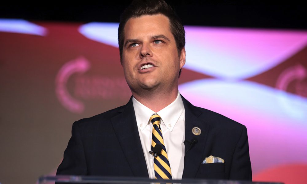 Rep. Matt Gaetz (R-Fla.). (Photo: Gage Skidmore from Peoria, AZ, United States of America / CC BY-SA / Wikimedia Commons)