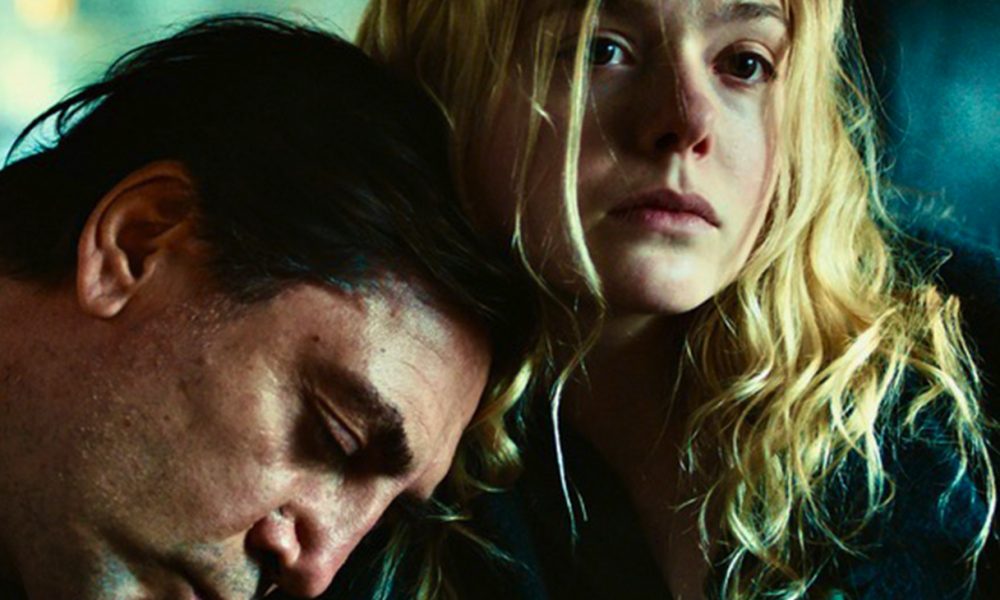 Javier Bardem and Elle Manning in The Roads Not Taken