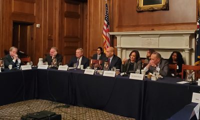 Led by Sens. Harris and Booker, the frank one-hour conversation which included remarks from Sens. Chuck Schumer (D-NY), Tim Kaine (D-Va.), Doug Jones (D-Ala.), Bob Casey (D-Pa.) and several others.