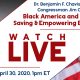 Join us for the livestream on Thursday. The Clyburn-Chavis interview will be viewed at www.facebook.com/blackpressusa. Register today to receive regular updates from the NNPA Coronavirus Task Force using the sign-up form on this page.