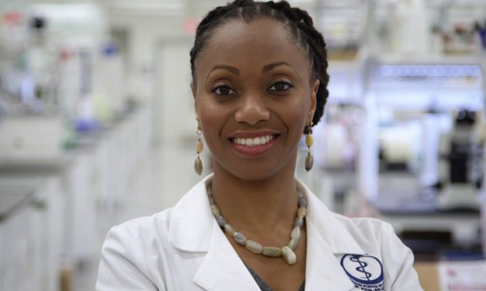 The technology used by Dr. Green, who received a $1.1 million grant from the U.S. Department of Veterans Affairs to expand her nanoparticle cancer treatment research, doesn't require chemotherapy, radiation, or surgery. (Photo: YouTube)