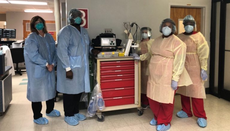 Just like health providers all over America, the staff at Alliance Healthcare System in Holly Springs, is working overtime to fight COVID-19, often with limited equipment and resources. (Courtesy photo)
