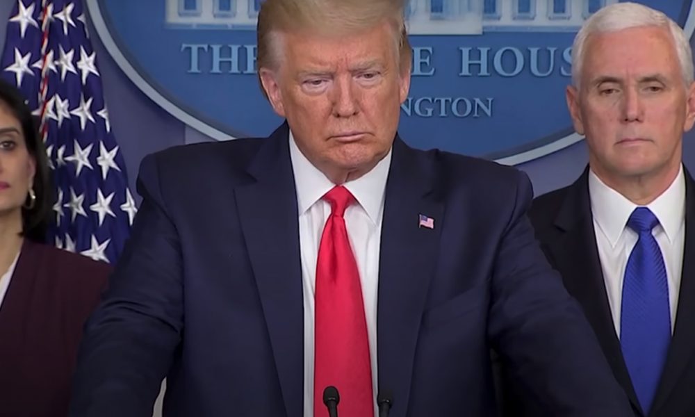 President Trump’s press briefings on COVID-19 are carried by millions and in multiple appearances the President referred to COVID-19 as “the Chinese virus.”