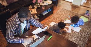 In an interview with a father of two who is a Web and Media Designer, he recommended that parents embrace this time together. (Photo: iStockphoto / NNPA)
