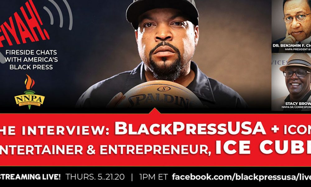 On Thursday, May 21, at 1PM ET, Cube will sit for an exclusive interview with the National Newspaper Publishers Association (NNPA).