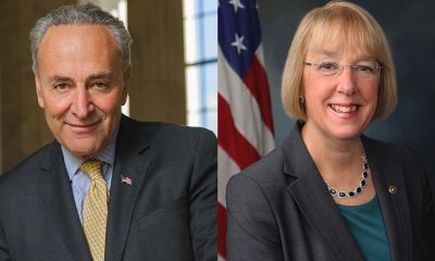 Democratic Sen. Minority Leader Chuck Schumer (D-NY) and Sen. Patty Murray (D-Washington)