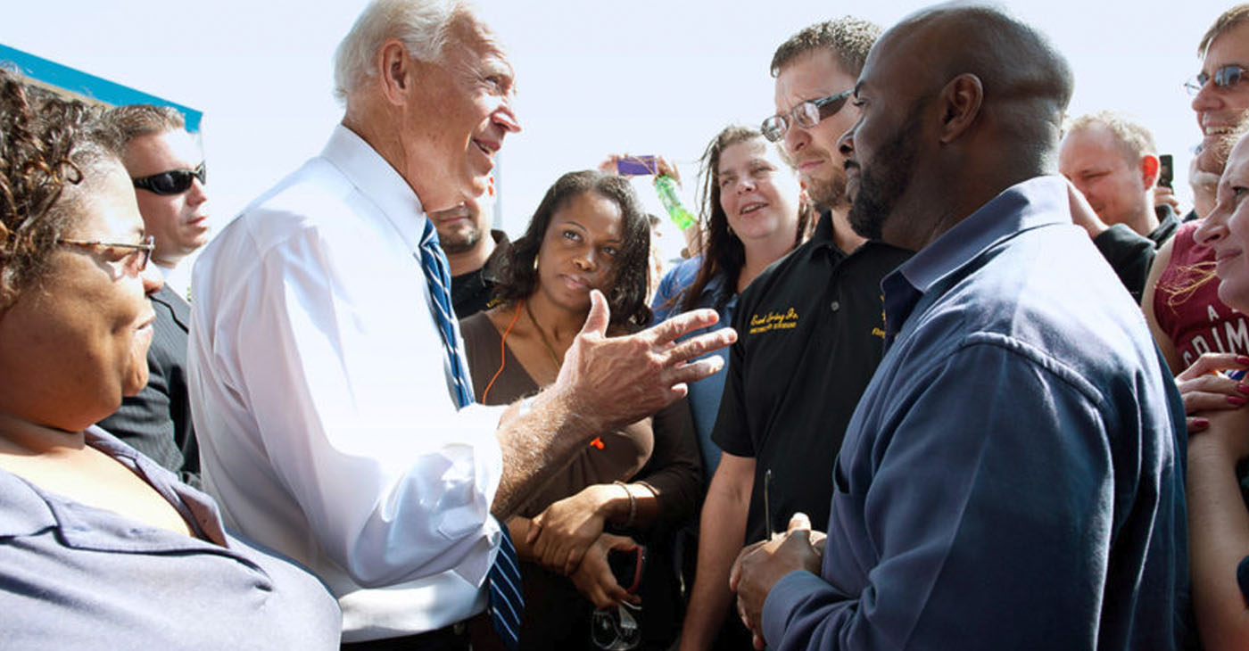 In his address, Biden expressed concerned for African Americans and other minorities who have suffered under oppressive government policies. (Photo: joebiden.com)