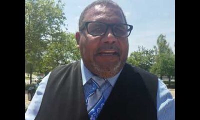 Pastor Craig Purchase, Joliet President of Rainbow PUSH, speaking at The Times Weekly event.