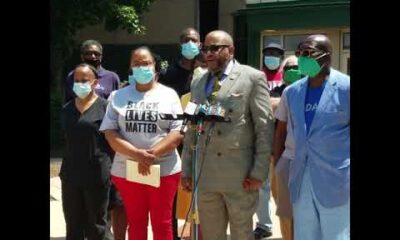 Rainbow Push Coalition press conference at Joliet City Hall, covered by The Times Weekly