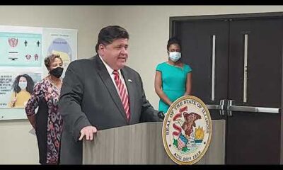 Illinois Governor Pritzker discusses COVID-19 updates on 8/25/2020.