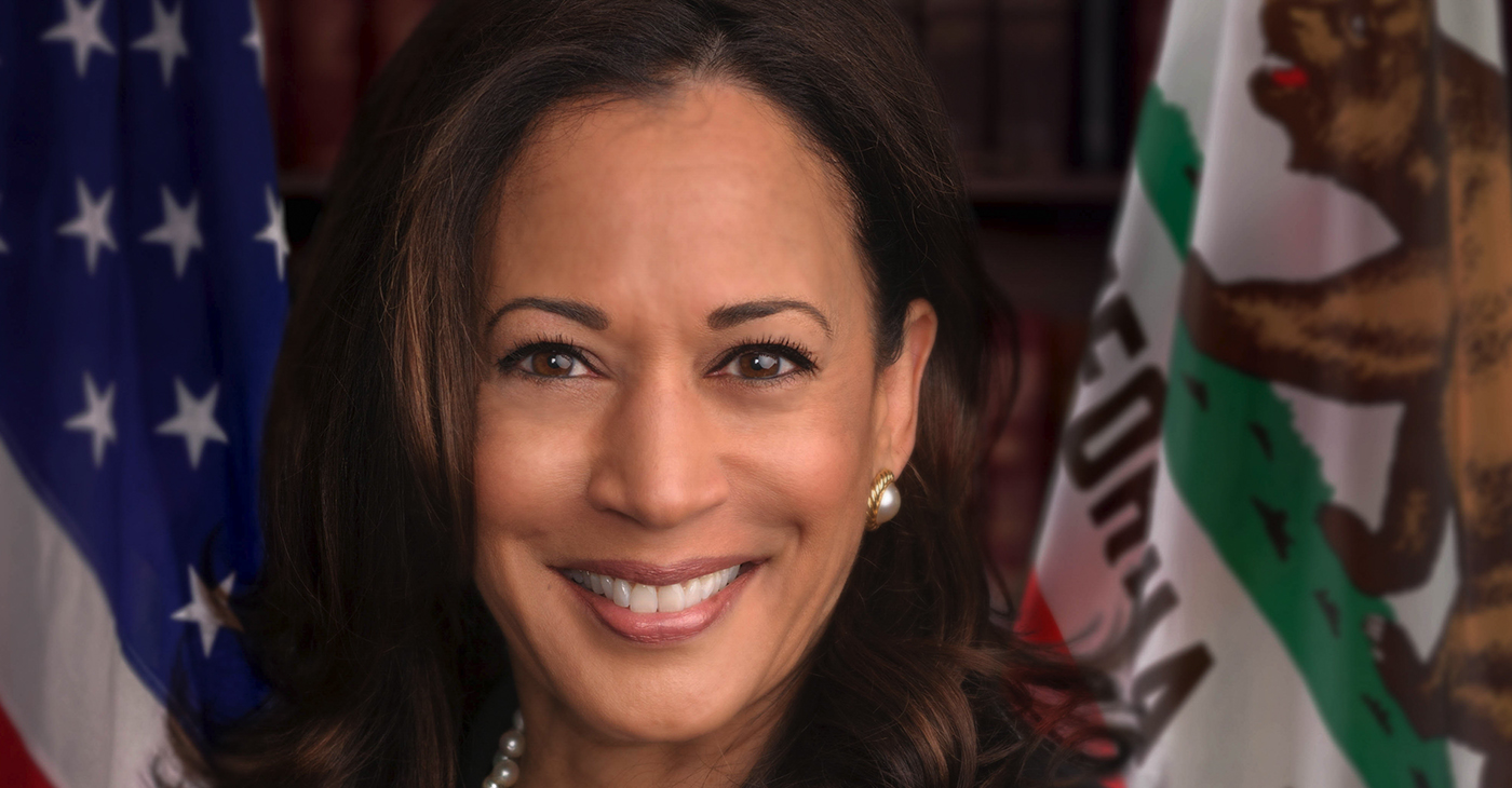 To make it plain: She is “Kamala Harris For the People.”