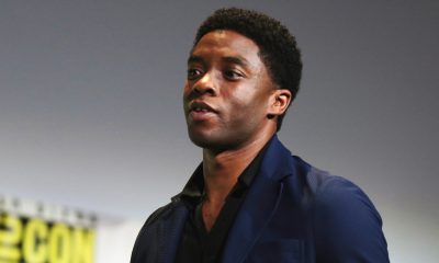 In addition to acting and producing, Boseman was also an activist and philanthropist supporting social justice initiatives like Michelle Obama’s #WhenWeAllVote and celebrating fellow Bison Kamala Harris’ history making selection as the Democratic Vice-Presidential nominee for the 2020 U.S. Presidential election, which was his last Twitter post before his death. (Photo: Chadwick Boseman speaking at the 2016 San Diego Comic Con International, for "Black Panther", at the San Diego Convention Center in San Diego, California. / George Skidmore / Wikimedia Commons)