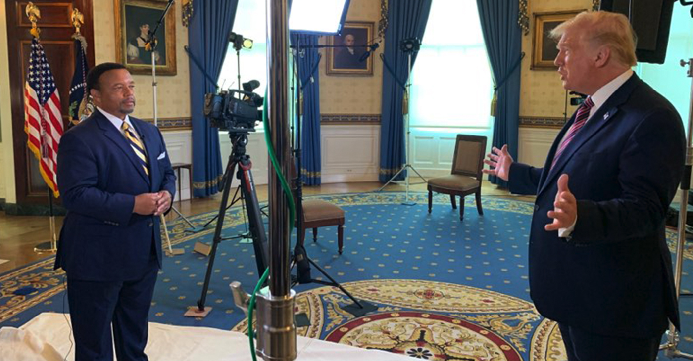 It not only marked Trump’s first time on the network but also his initial interview with any African American-owned media. The National Newspaper Publishers Association (NNPA), the trade association of 230 Black-owned newspapers and media companies that comprise the Black Press of America, has repeatedly requested interviews with the president throughout his nearly four years in office.