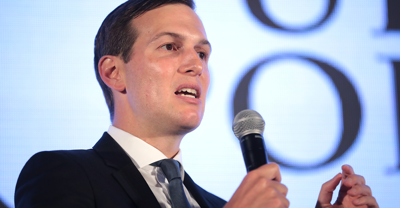 Jared Kushner speaking with attendees at the 2019 Teen Student Action Summit hosted by Turning Point USA at the Marriott Marquis in Washington, D.C. (Photo: Gage Skidmore / Wikimedia Commons)