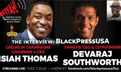 Cheurlin Champagne, owned by NBA great Isiah Thomas, announced an e-commerce storefront powered by Thirstie Inc. Thomas joined Thirstie CEO, Severaj Southworth for a livestream with the Black Press.
