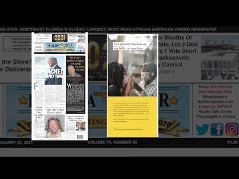 Florida Star NewsReader January 16 2021 highlights top Florida and Georgia news stories