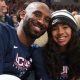 Kobe Bryant with daughetr Gianna Bryant (Photo: Twitter/ UConn Women’s Hoops)