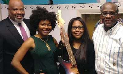 [The guitar] will be placed temporarily in the National Museum of African American Music (NMAAM) in Nashville, where visitors can view this smashed guitar – with its neck and fretboard still intact – for themselves.