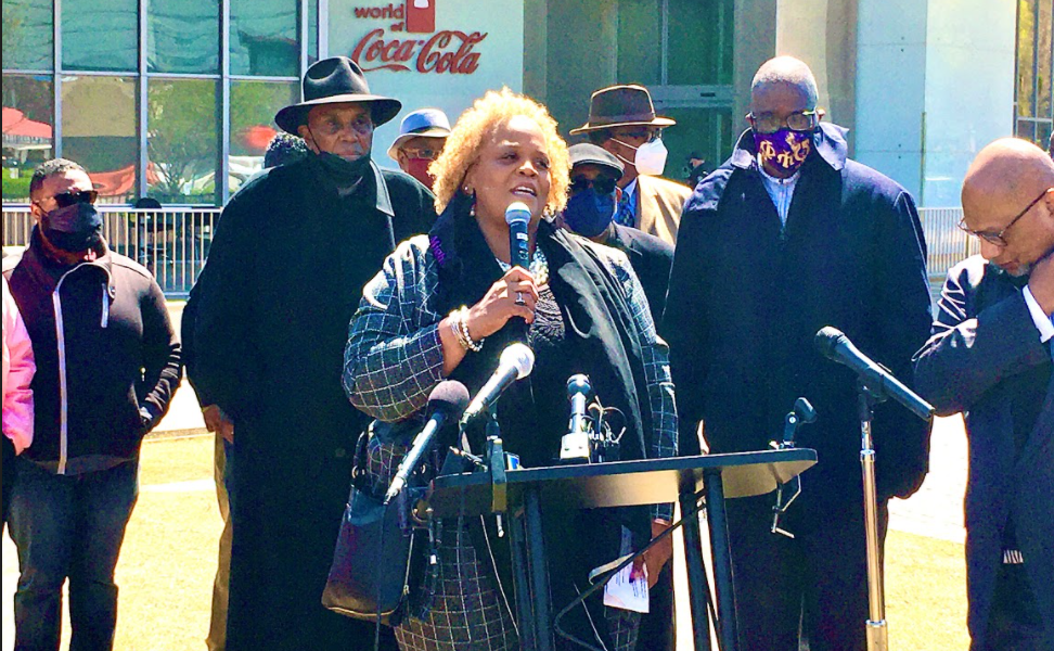 “At Fulton County, we have a whole floor full of lawyers, who work for the people and take direction from me and six other commissioners,” Khadijah said. “Trust me, we are going to put them to work to make sure Fulton County and its citizens are not injured by this Jim-Crow-racist law.”