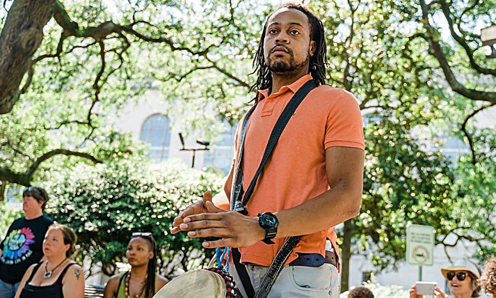 In New Orleans’ Congo Square, the tradition of African drumming has been revived at the very site where it infiltrated America and changed the course of music history. (Courtesy photo / North Dallas Gazette)