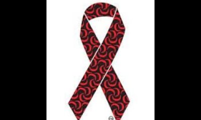 Red Cross sickle cell anemia awareness video thumbnail with medical symbols