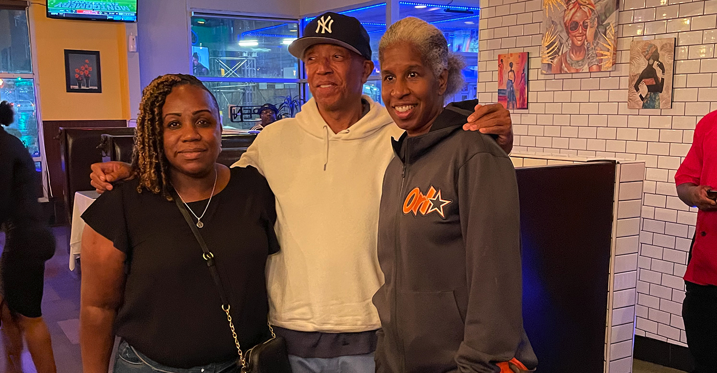 Hip-hop legend and business mogul Russell Simmons and community activist and leader Erica Ford come together each year to treat dozens of mothers to a dinner of both remembrance and of bonding.