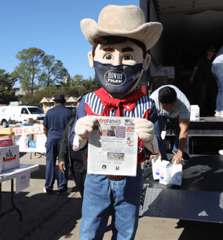 Big Tex shows off the latest Texas Metro News