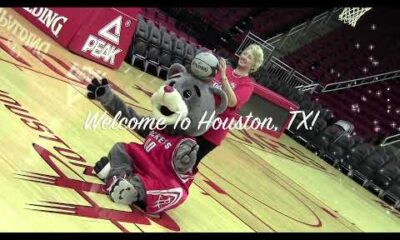 Houston Mayor Annise Parker poses for a photo shoot with Houston Style Magazine, behind the scenes.