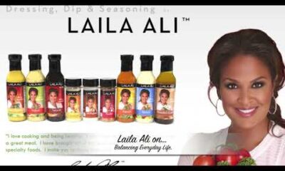 Laila Ali smiling, interviewed by Houston Style Magazine
