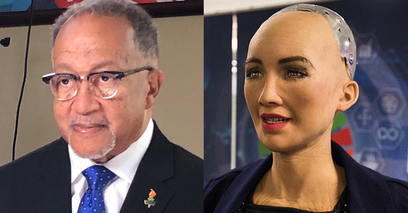 At 8 p.m. EST, Dr. Chavis will engage Sophia the Robot in what Johns called a timely and pivotal dialogue on automation and robotic advancements affecting Black America and global society.