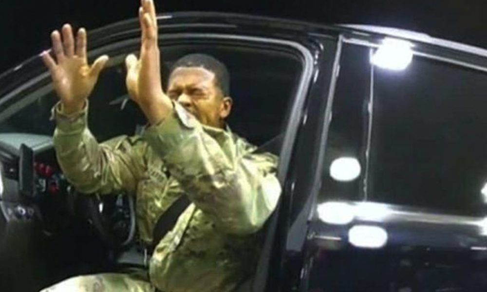 When Army Lt. Caron Nazario, who was dressed in his military gear at the time of the incident, said he was afraid, body-cam footage revealed that one of the officers responded, “Yeah, you should be.”